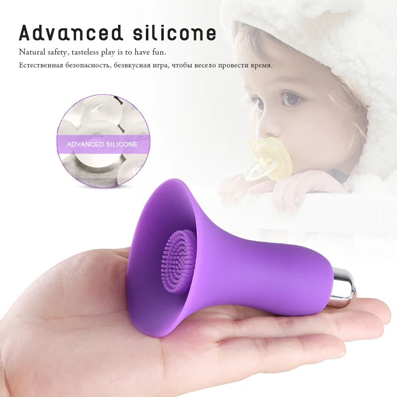 Женский Вагина Клитор Вибратор соска массажер Вибрирующая щетка стимуляция