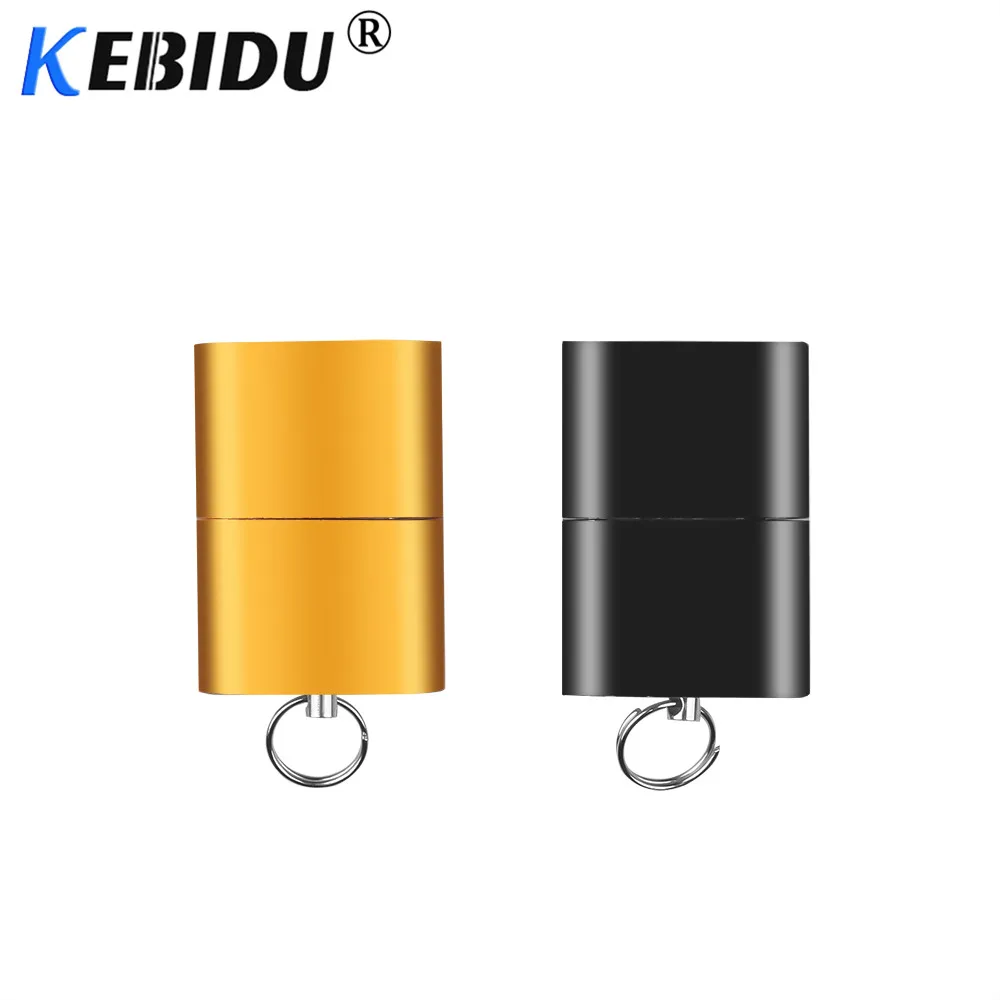 Kebidu USB 2 0 TF кардридер Micro SD T-Flash адаптер для карт памяти Легкий Портативный