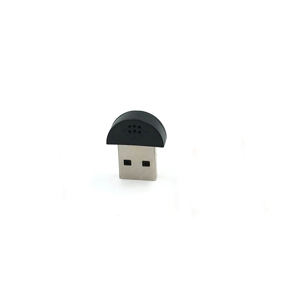 Мини USB 2,0 Микрофон Портативный Студийный микрофон аудио адаптер драйвер бесплатно для ноутбука/ПК/MSN/Skype