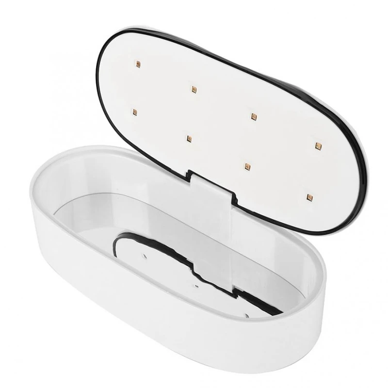 

60S/90S UV Cleaning Box Portable USB Power LED UV Disinfection Box For Nail Art Tools