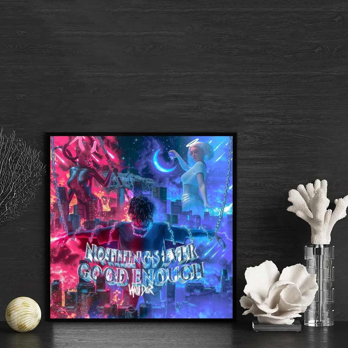 Iann Dior Nothings Ever музыкальный альбом достаточно хорошего качества Обложка плакат