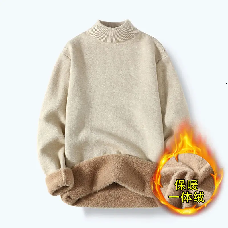 

2020 Men's Anti-Pilling Youth Slim Fit Knitting Casual Trendy Coats Solid Color Wool Sweater Cashmere Pullovers Clothes M-3XL