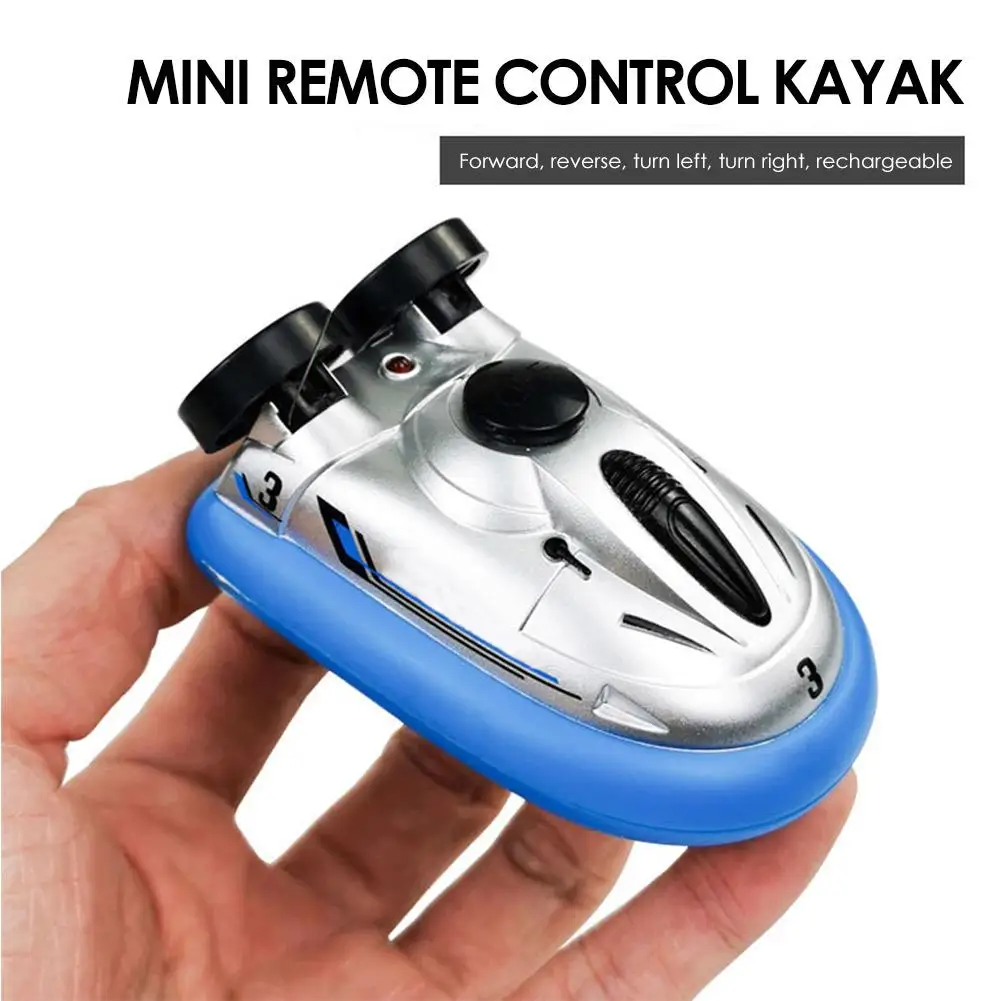 Мини радиоуправляемая модель ховеркрафт с дистанционным управлением лодка