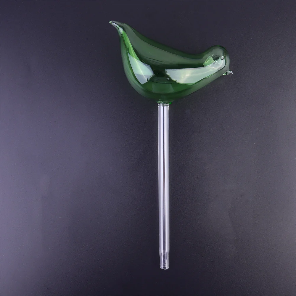 

2PCS Self Watering Devices Automatic Plant Waterer Bird Design Irrigator Bonsai Accessory for Patio Lawn Garden with Paper Box