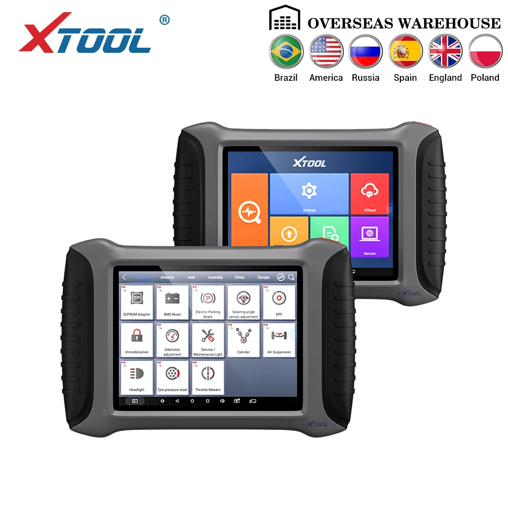 XTOOL A80 с Bluetooth/WiFi полная система автомобиля диагностический инструмент автомобиля OBDII инструмент для ремонта автомобиля Программирование автомобиля/регулировка одометра