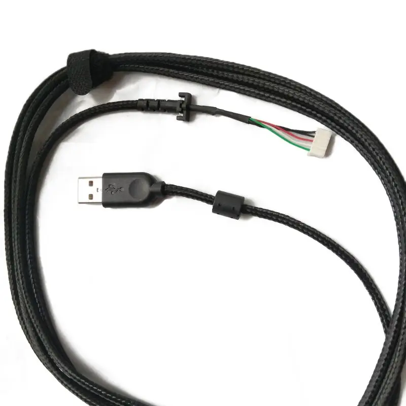 

Durable Nylon USB Soft Mouse Cable Line Replacement Wire for logitech G303 Mouse W8ED