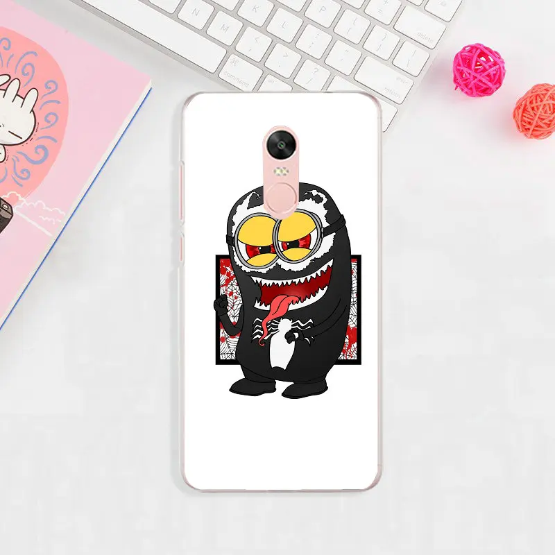 Желтый с персонажами Marvel Человек mi Юнион телефонные чехлы для Xiaomi Note 2 3 4 4C 4i 5 5S 5X6