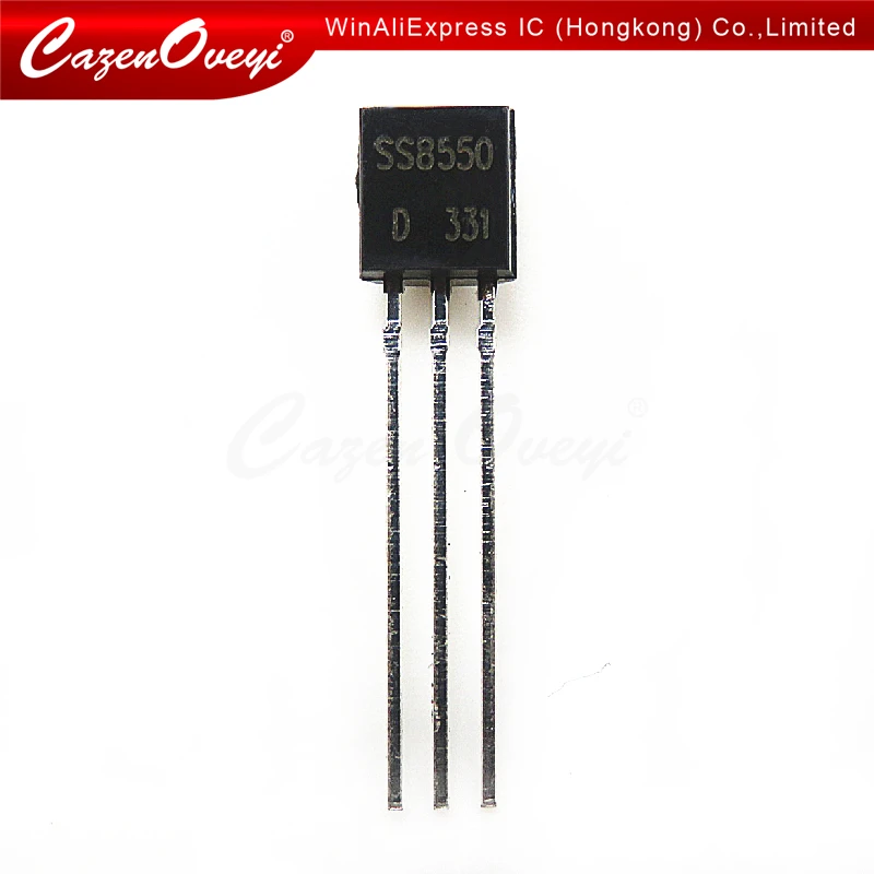 100 шт./лот S8550 TO92 S8550D TO 92 85950 ТРАНЗИСТОР (PNP) 0.5A 40V Новый и оригинальный в