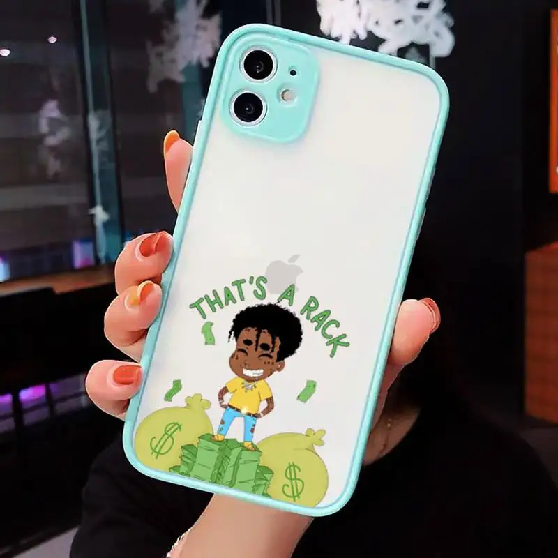 

Lil Uzi Vert Eternal Atake Rapper Phone Cases matte transparent For blue iPhone 7 8 x xs xr 11 12 pro plus max mini Clear Funda
