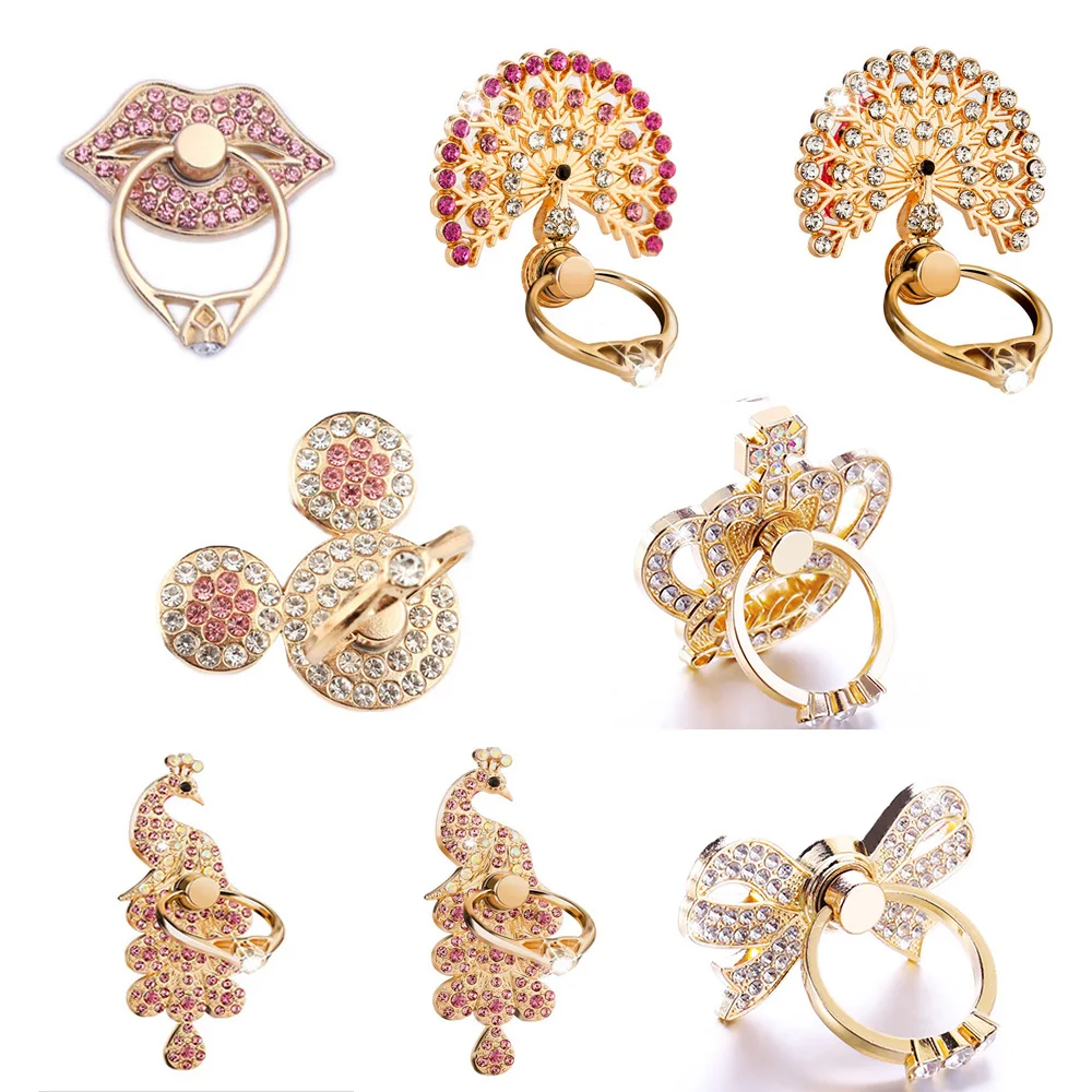 Красочная металлическая подставка держатель для телефона UVR в виде мыши с