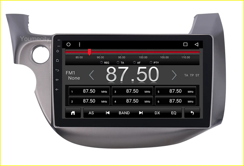 Автомобильный dvd-плеер Android 9,0 для HONDA FIT JAZZ 2007 2008 2009 2010 2012 2013 Gps Радио Видео плеер ips 1024*600 экран RDS wifi