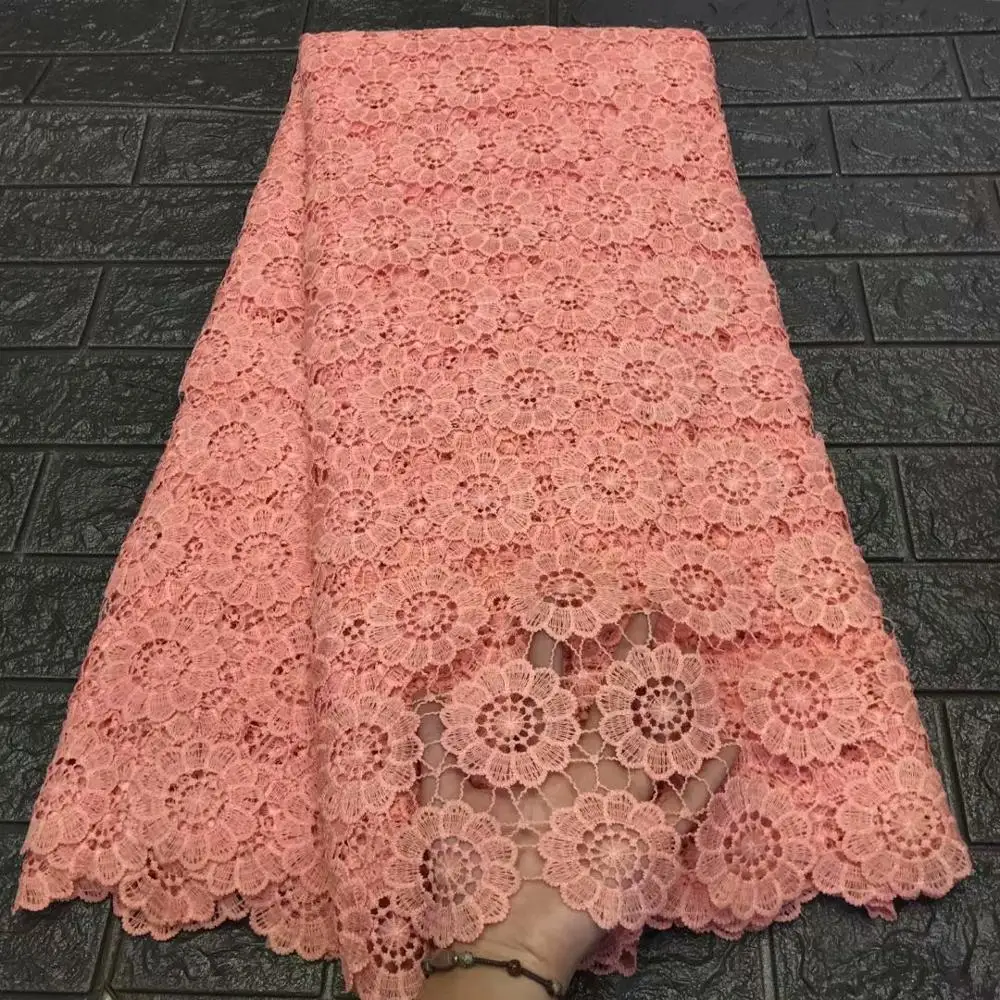 2020 горячая Распродажа Африканский шнур кружевная ткань высококачественное