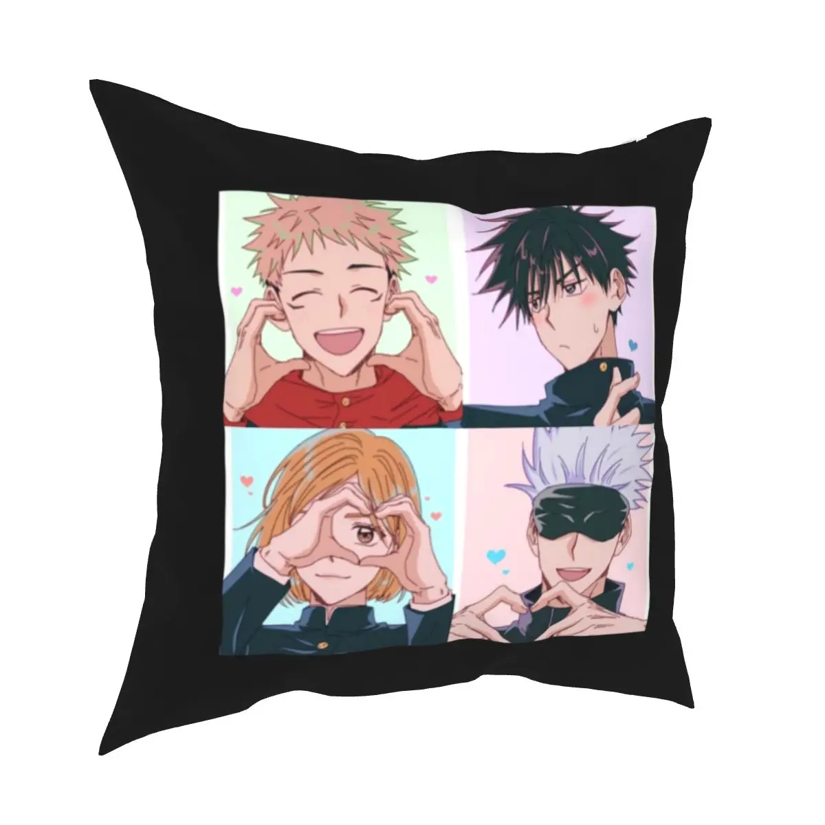 

Наволочки для диванной подушки с изображением героев мультфильма «джутсу», 40 х40 см