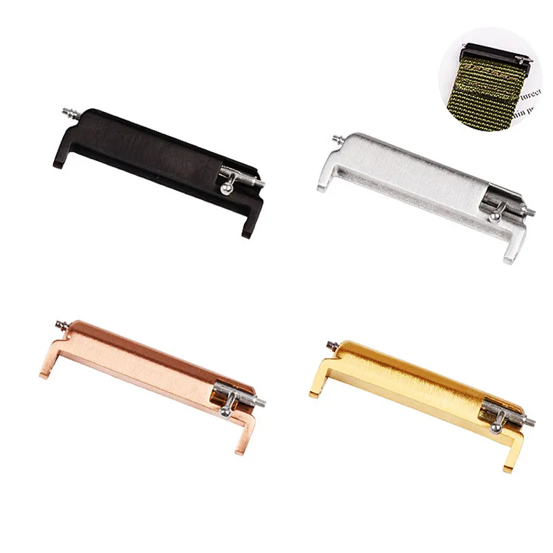 

10pair/20pc 22MM Watch Band Connector Connect Stainless Steel For Fitbit Versa Lite Versa2 Band Adapter