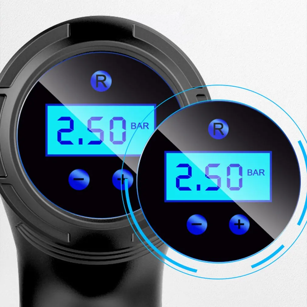 120 Вт перезаряжаемый автомобильный воздушный компрессор беспроводной надувной