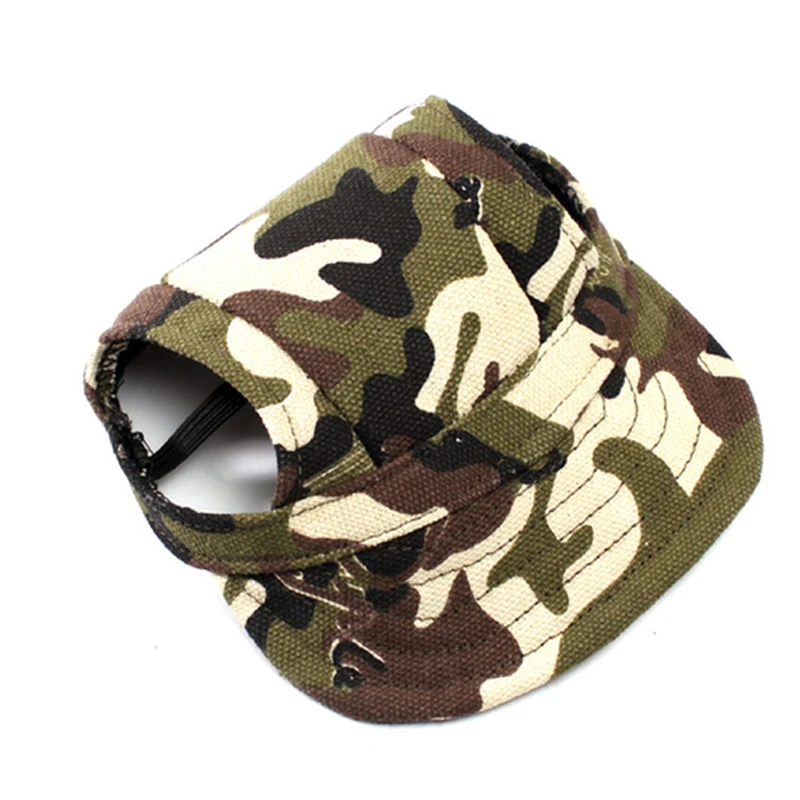 

Summer Pet Dog Hat Cap Outdoor Dog Baseball Cap Canvas Small Dog Sunscreen Accessories Dog Costume Cat Hat