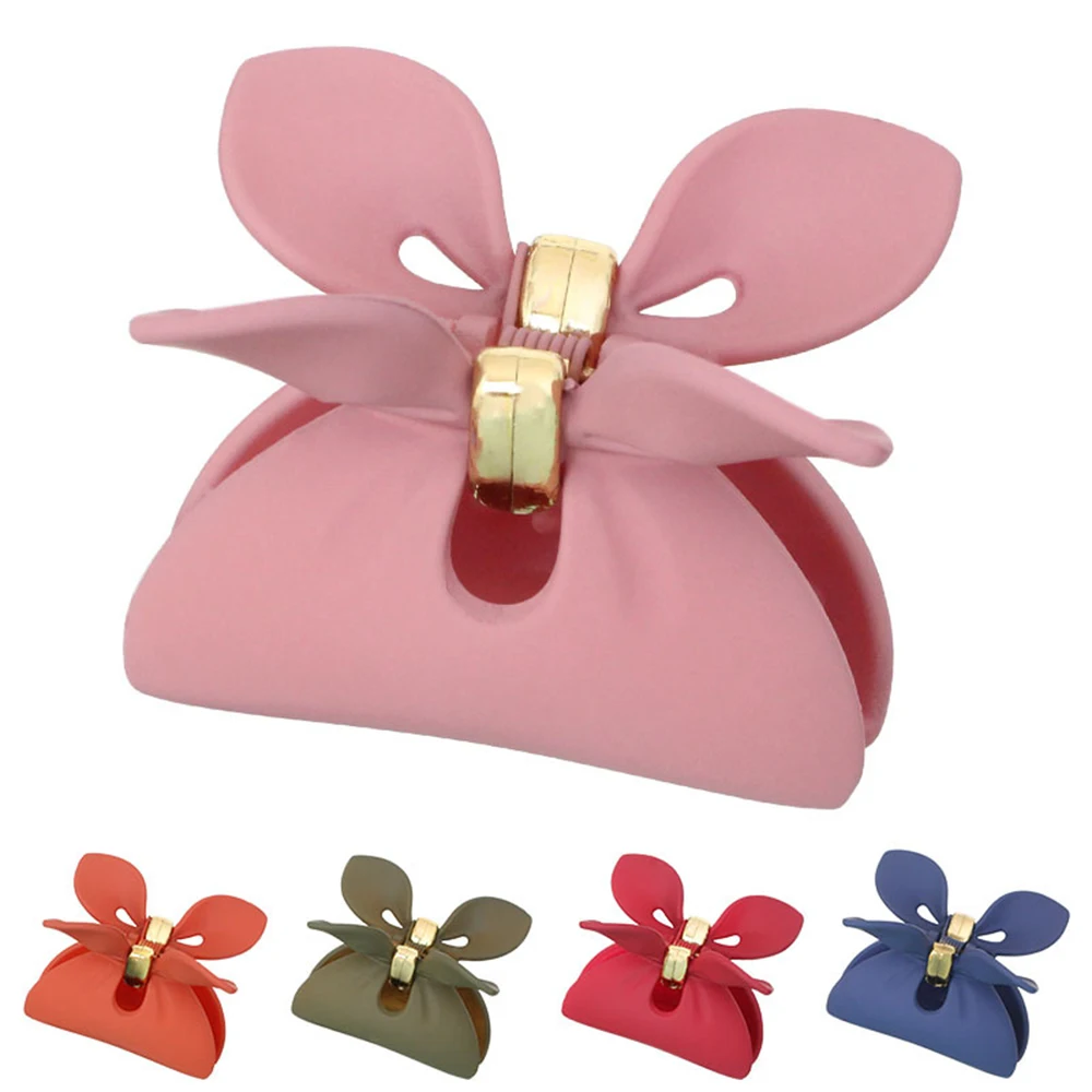 Заколка краб для девочек акриловый зажим волос аксессуар на голову|Шпильки и