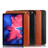 case sleeve for lenovo tab p11 tb j606f 11 protective cover pu leather pouch for lenovo xiaoxin pad 11 pro 11 5tablet bag case