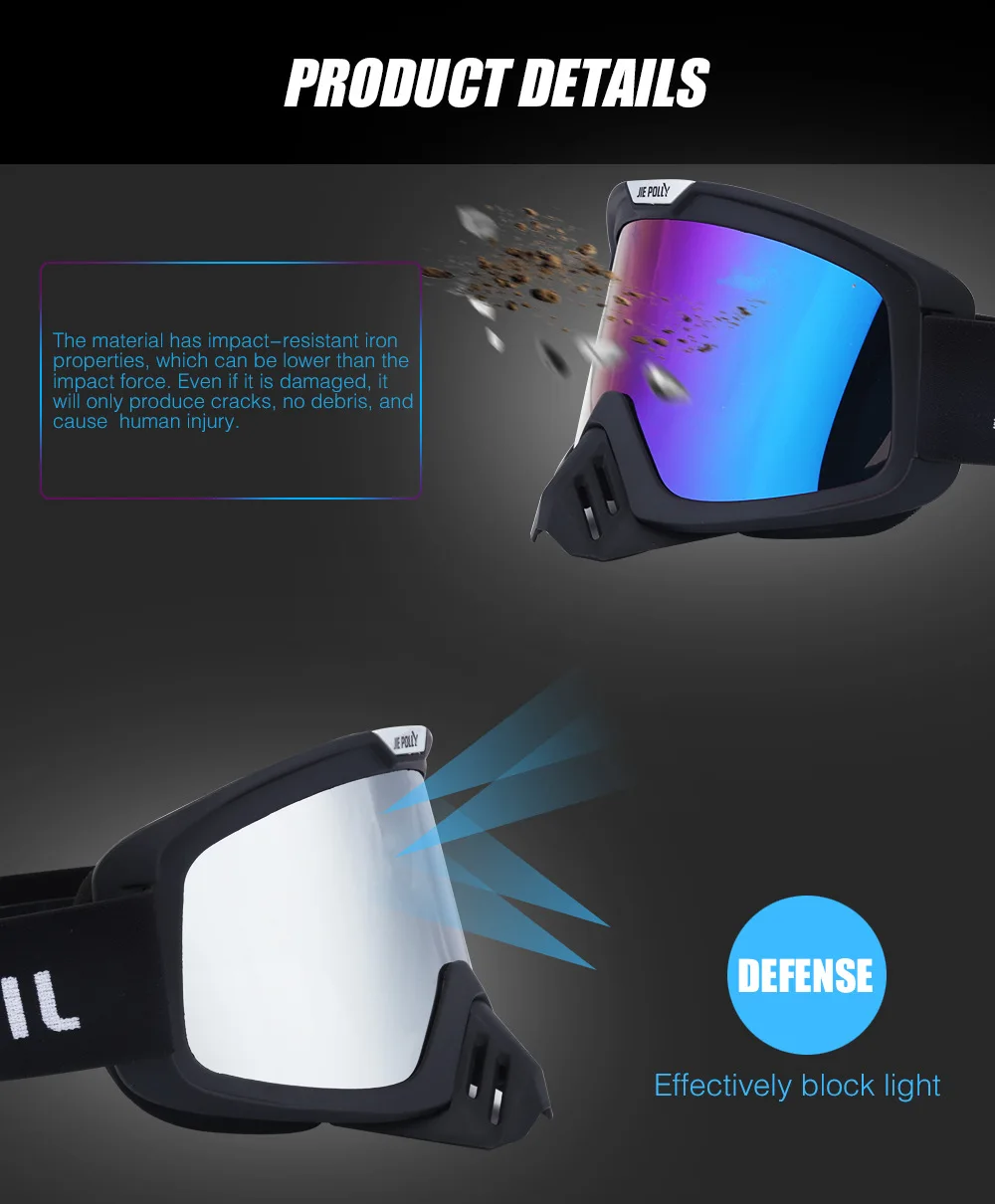Motocross Goggles Glasses Off-Road ATV Dirt Bike MX Downhill DH Goggles Ski Glasses Motorcycle Goggles Racing Eyewear