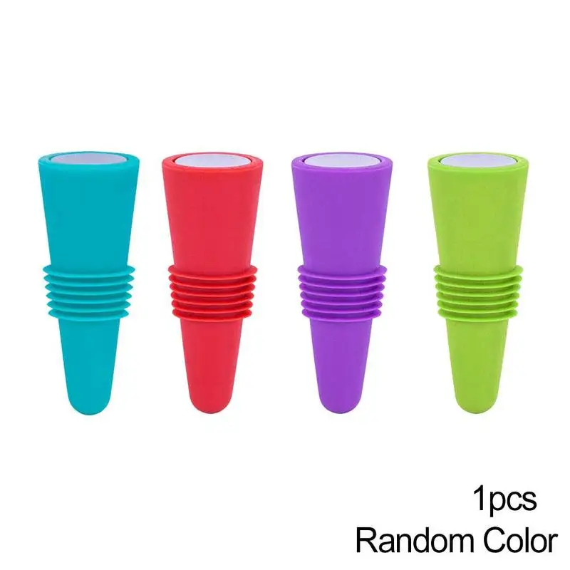 Силиконовые Красное вино пробкой мульти Функция бутылки пробки расширения