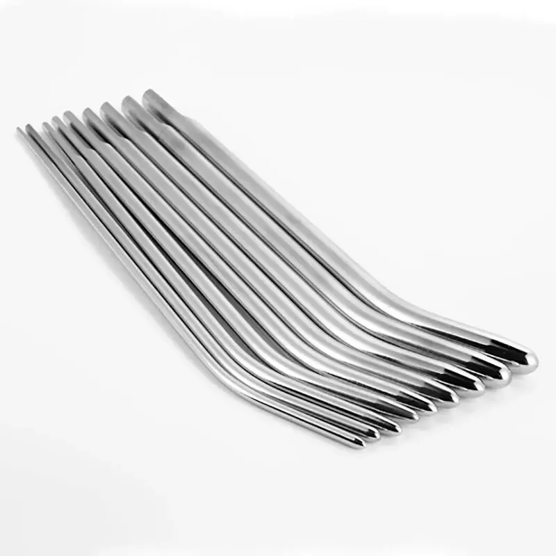 Удлинитель из нержавеющей стали для задержки эякуляции игрушки металла