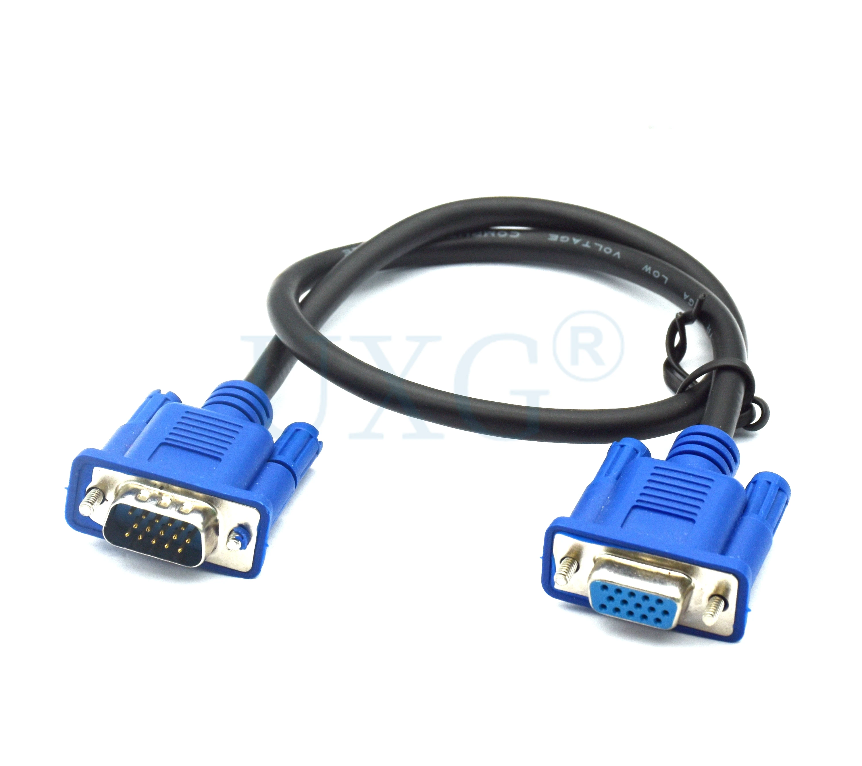 Кабель RGB VGA между мужчинами и женщинами, плетеный экранирующий высококачественный HDTV VGA, компьютер, ТВ-дисплей, сигнальный короткий кабель 0,3 м0,5 м1,5 м (art.: 3920ceedab3ce) - 3920ceedab3ce