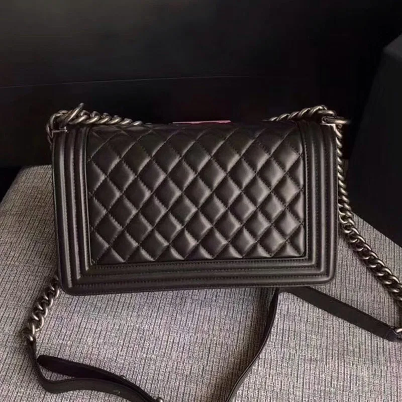 Luxury Brand Le Boy Bag Women Genuine Leather Lambskin Handbags Top Quality Designer Fashion Crossbody Messenger Chains Bags