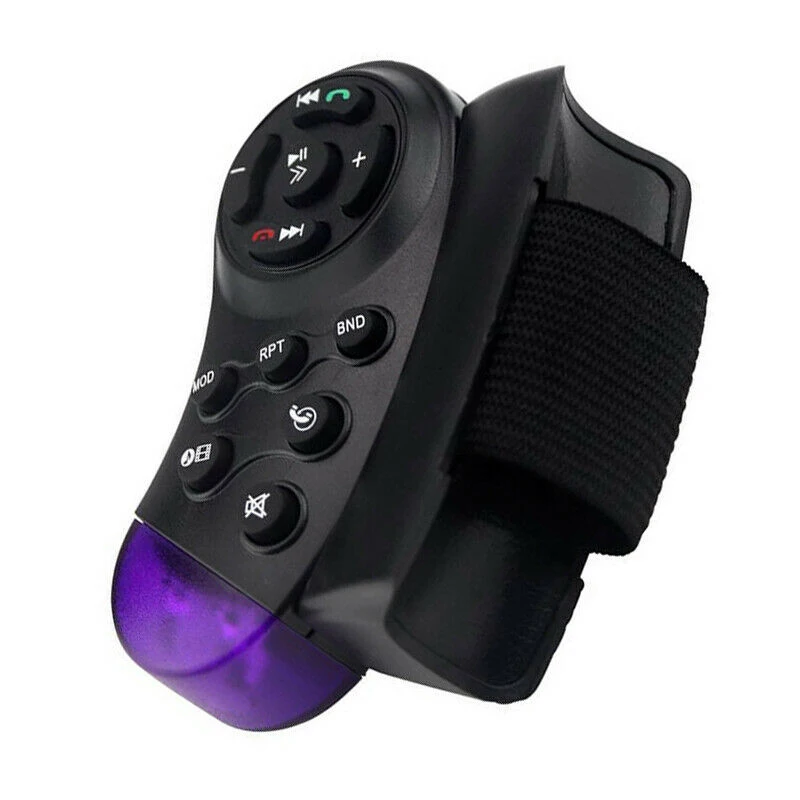 

Car Steering Wheel Remote Control Switch Vehicle Bluetooth MP3 DVD Stereo Button