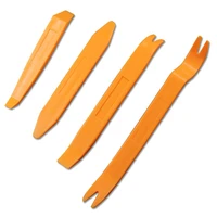 4pcs kit car disassembly tools car dvd player stereo refit tools interior plastic trim panel dashboard installation removal pry