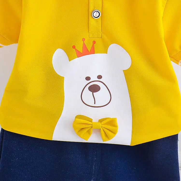 

New Summer Fashion Baby Boy Clothes Children Girl Cotton Cartoon T Shirt Shorts 2Pcs/set Toddler Casual Clothing Kids Tracksuits