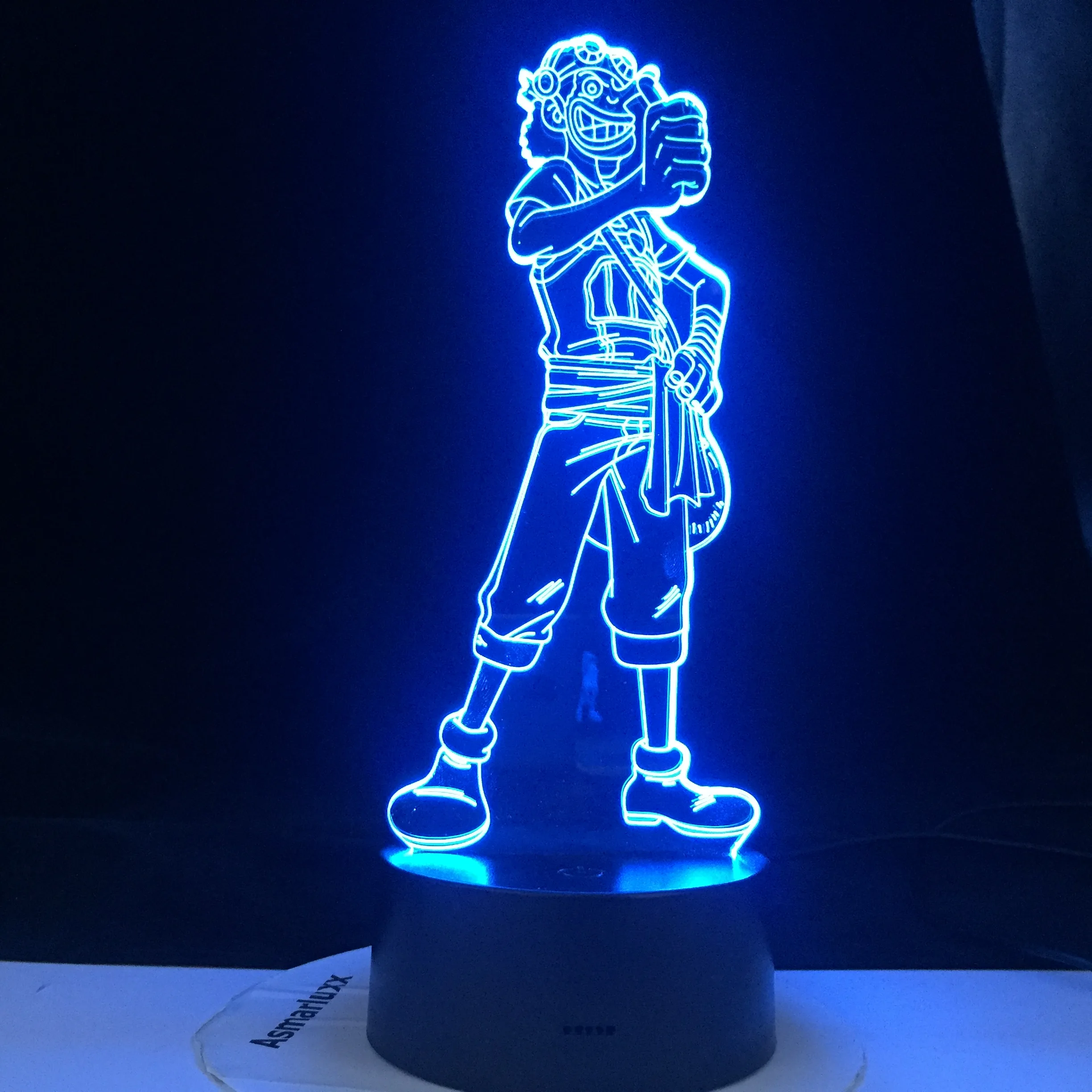

Best Supplier NO.1 Dropshipping Usopp One Piece Figure Anime light for Children Bedroom Decoration Holiday Friends Gifts Light