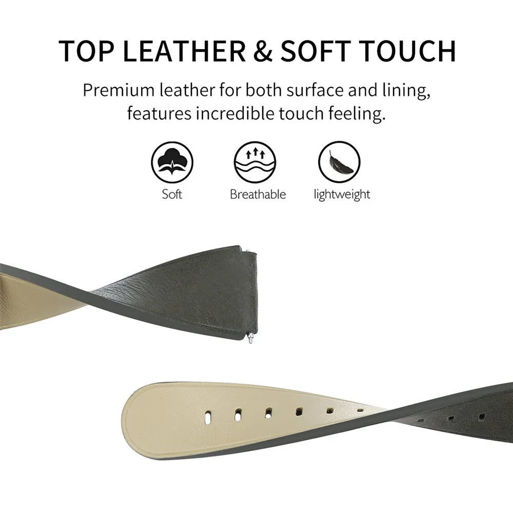 

Watch Strap for Fitbit Versa 3 Leather Watchbands Luxuxy Cortical Replacement Wristband for Versa 3 Watches Wearable Accessories