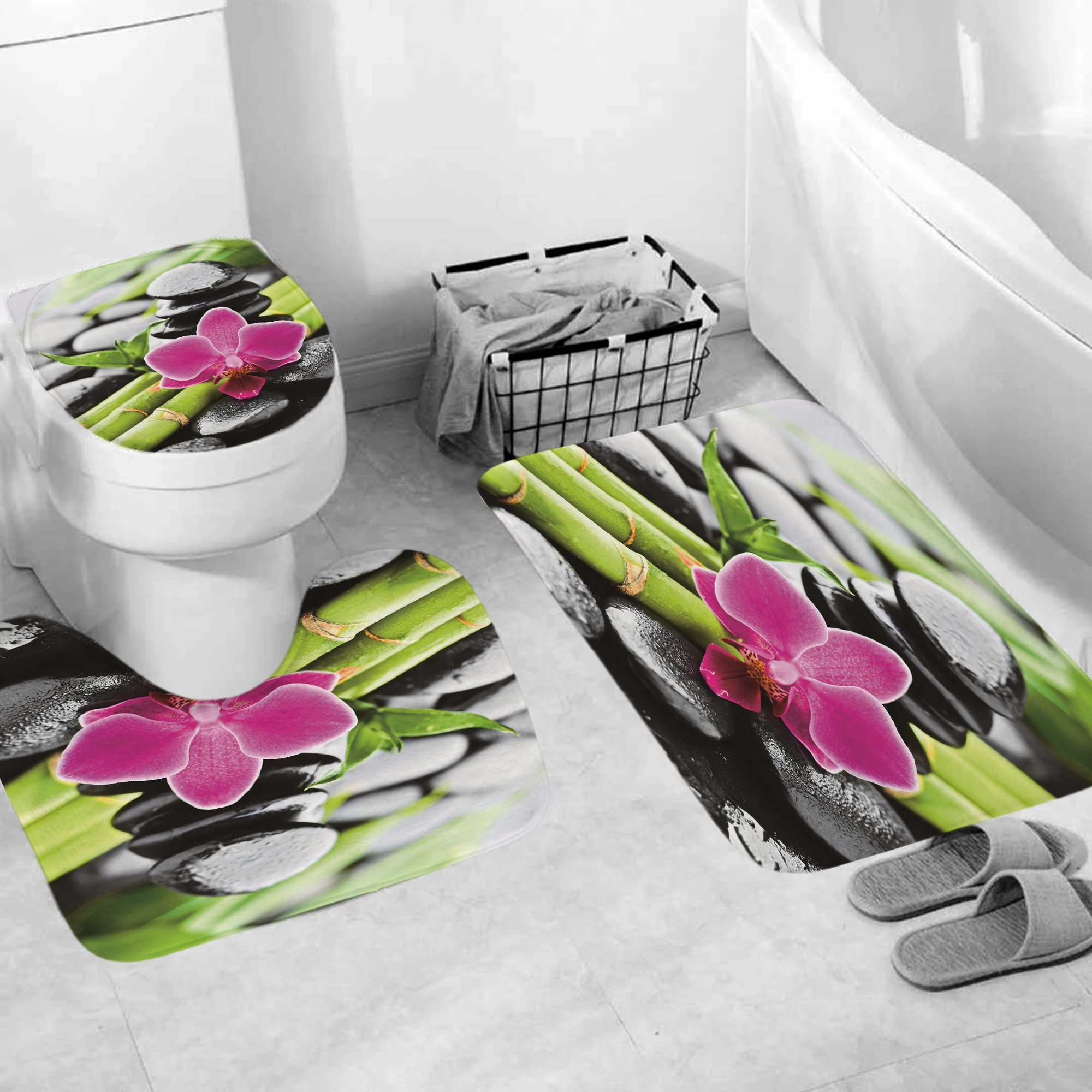 Из мультфильма Холодное сердце с изображением цветов и камнями на основе