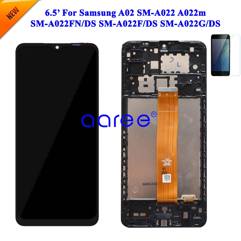 Оригинальный ЖК-экран для Samsung A02 LCD A022 LCD для Samsung A02 A022M ЖК-экран сенсорный дигитайзер сборка