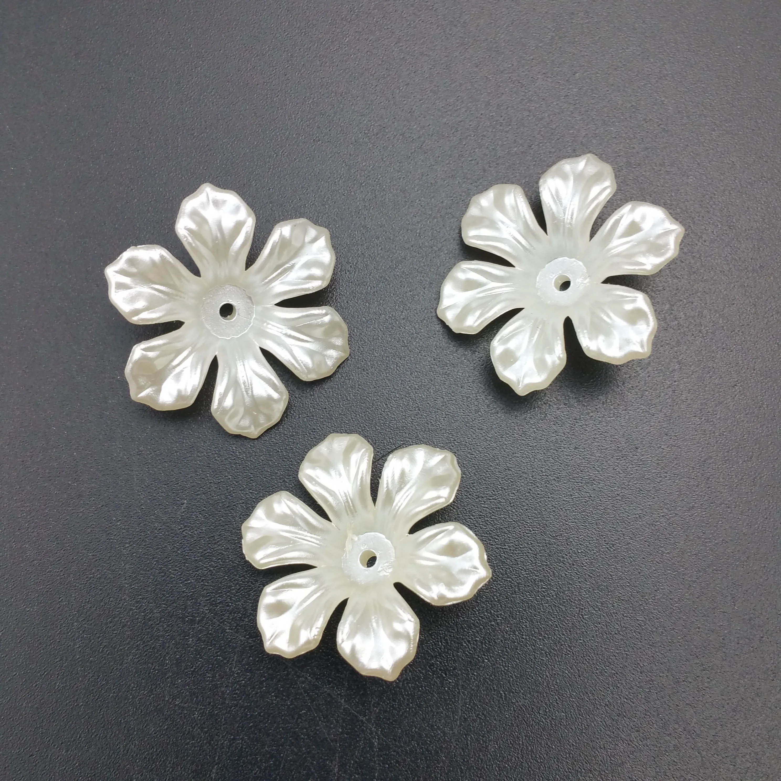 

Шапочки из абс-пластика для бусин, конические разделители для бусин «сделай сам», 50 шт./лот, 25 мм, фурнитура для изготовления ювелирных издел...