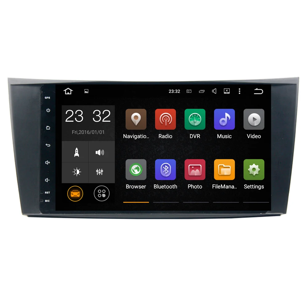 8 дюймов Android 10 0 автомобильный DVD GPS плеер для Mercedes benz E CLASS G W211 CLS octa core 4G RAM 64G ROM BT