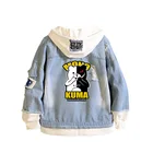 Толстовка с капюшоном в стиле аниме Баскетбол куроко, куртка с капюшоном куроко, Тецуя, химото, Умару Чан, зимнее джинсовое пальто, топы унисекс для мальчиков