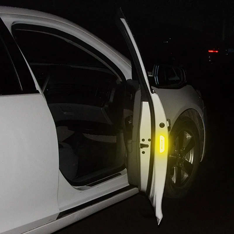 Светоотражающий предупреждающий знак для автомобиля и велосипеда наклейка Geely