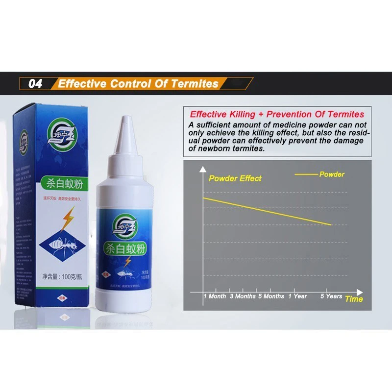 100 г термиты для устранения порошка уничтожения приманки борьбы с вредителями