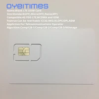 oyeitimes 4g 128k programable blank sim card gsm wcdma lte sim card 2ff3ff4ff with iccid imsi ki opcop sim card for operator