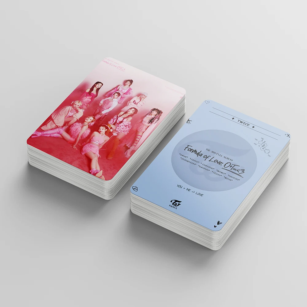 Альбом KPOP двойная бумага Постер ломо-карт HD Фотокарта 54 шт./компл. Формула любви O +