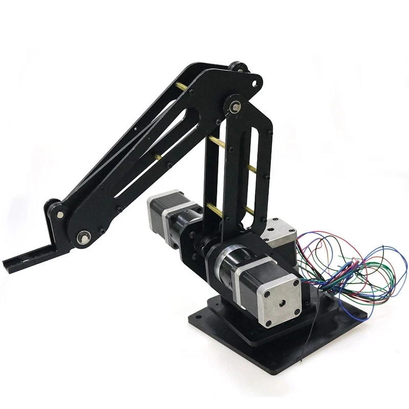 

3DOF Mechanical Industrial Robot Arm With 42 Stepper Motors 3D Printing Laser Engraving Assembled For Arduino