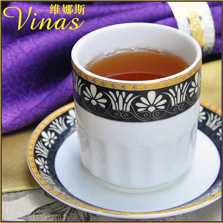 Элегантный золотой мраморный глазурь керамический праздничный набор столовой