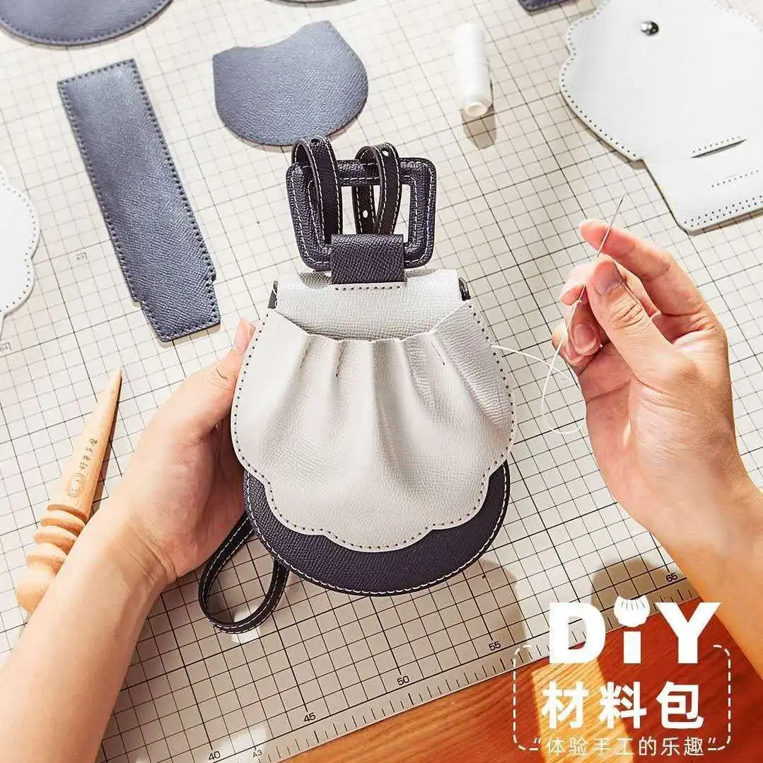 

Small Shell Messenger Bag Handmade Bags Diy Material Messenger Bag Shoulder Bag Making Kit Homemade Handmade Gifts