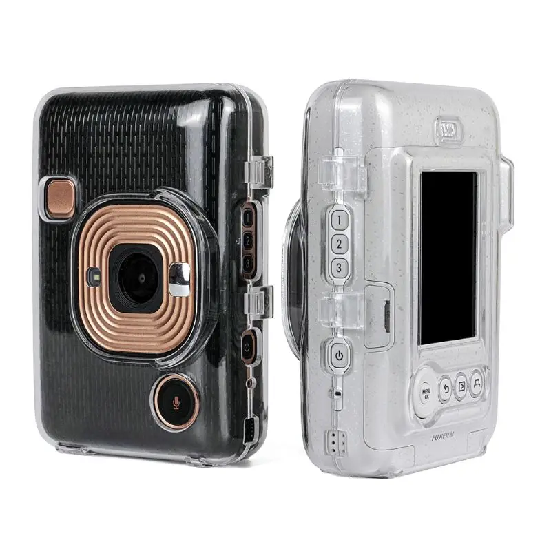 

Clear Crystal PVC Protective Case Camera Bag Cover for fujifilm Mini Liplay Kit 45BD