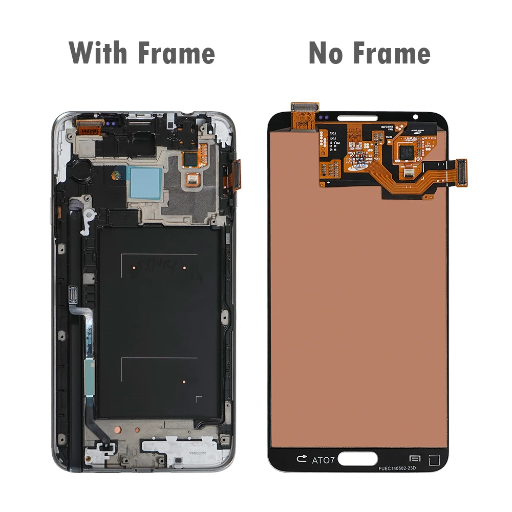 OTMIL 5 &quotAMOLED ЖК дисплей для Samsung Galaxy N7505 /Note3 Neo Mini Lite с рамкой изготовленной в технике