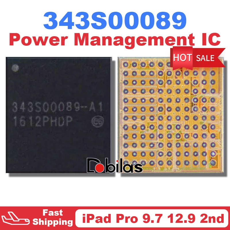1 шт./лот 343S00089 343S00089-A1 для iPad Pro 9 7 12 2-го поколения BGA большой микросхема управления