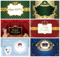 headboard prince princess photo backdrops for baby shower birthday boy girl birthday party custome photo background photozone