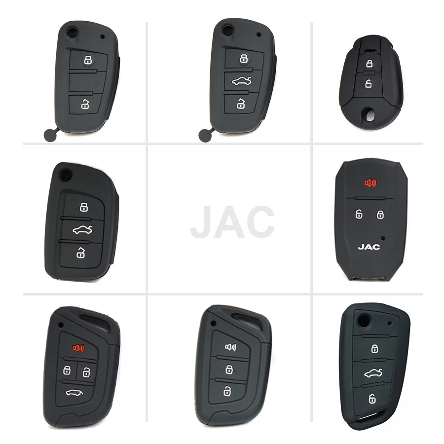 Автомобильные товары брелок для ключей резиновый защитный чехол JAC T6 T8 V7 T50 S2 S3 S4 S5
