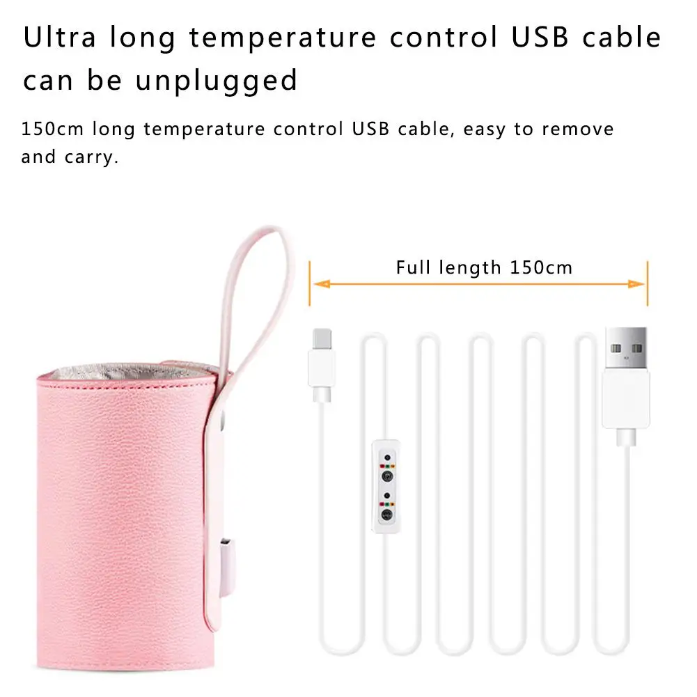 Детская бутылка изоляционная сумка USB Интеллектуальный Контроль температуры